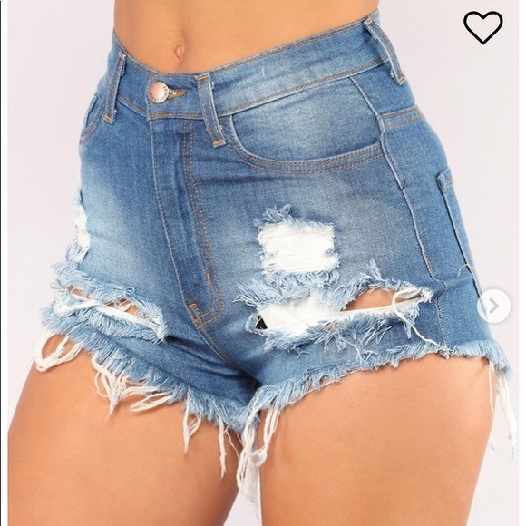 Jean shorts - Picture 1 of 2